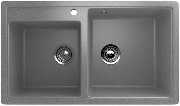 Мойка двойная U200 Графитовый