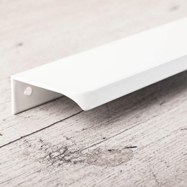 Ручка торцевая 06 96/116 Белый Алюминий