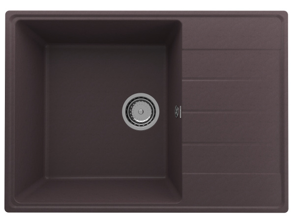 Мойка прямая Quartz Prima 700 Трюфель