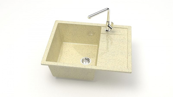 Мойка прямая Катрин Z151 Q3 Бежевый фреш глянец