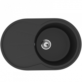 Мойка овальная U503 Ультра-чёрный