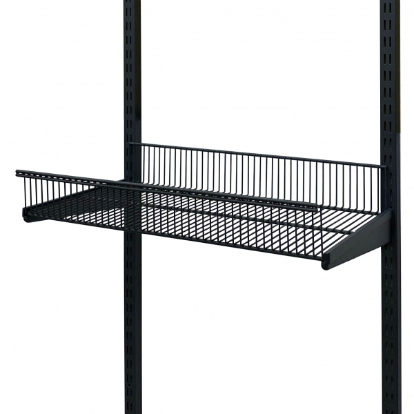 Полка-корзина проволочная 345х607 Чёрный GARDIE