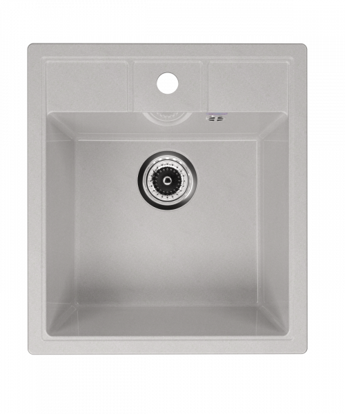 Мойка глянцевая квадратная U406 Brilliant Белый 