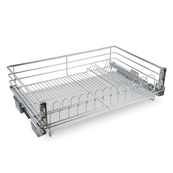 Сушка выкатная в нижнюю базу с доводчиком 900 Хром LEMAX