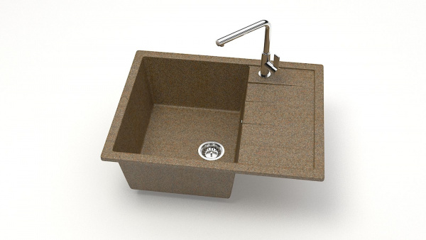 Мойка прямая F151 Q9 Терракот матовый