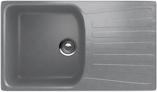 Мойка прямая U703 Графитовый
