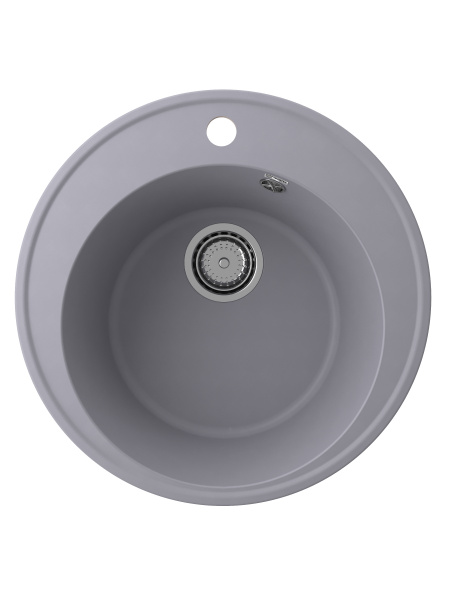 Мойка круглая Quartz Nora 485 Бетон