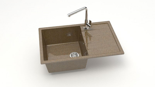 Мойка прямая Джоли Z161 Q9 Терракот глянец