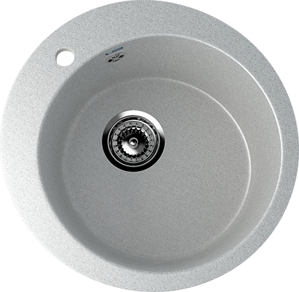 Мойка круглая U405 Серый
