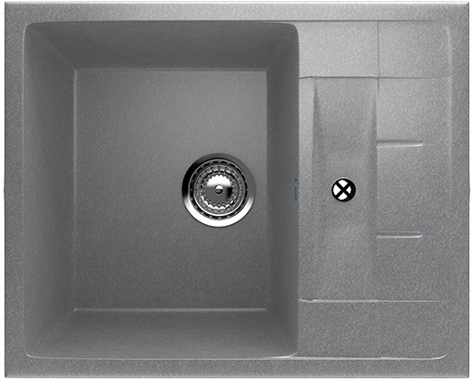 Мойка прямая U207 Графитовый