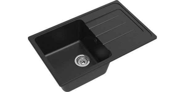 Мойка кварцевая АСТРЕЯ 50QV ГРИЗАЛЬ Чёрный