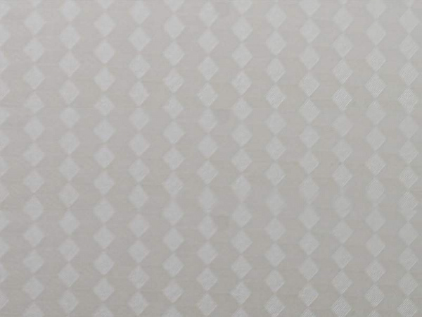 Панель глянцевая 18мм Ромб белый/Белый