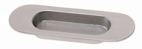 Ручка врезная овальная ED 7870S Никель матовый