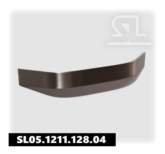 Ручка скоба SL 1211 128 мм. алюминий Нержавеющая сталь SL