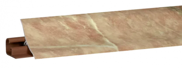 Плинтус LB-23 3м Оникс жёлтый (Мрамор бежевый, Аргентина)