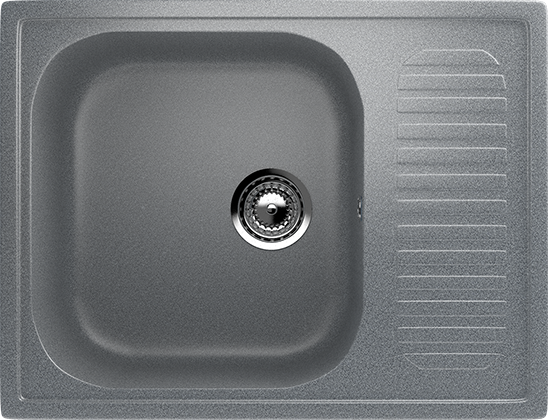 Мойка прямая U202 Тёмно-серый