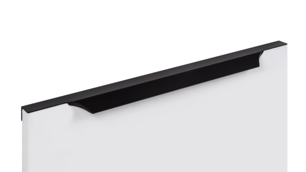 Ручка торцевая WING 114 256/450 Чёрный матовый Алюминий