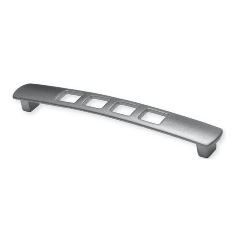 Ручка скоба RR 08 160 Хром матовый