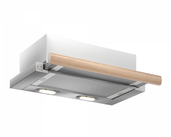 Вытяжка ELIKOR 60 2М Белый Дуб не окрашенный двухмоторная