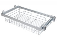 Выдвижная полка для белья 460х130х564 Серая AMIX