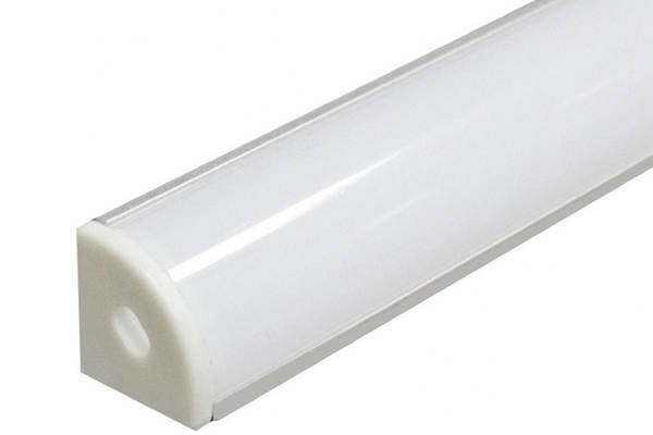 Профиль угловой, овал 2000x16x16  (2загл + крепеж)