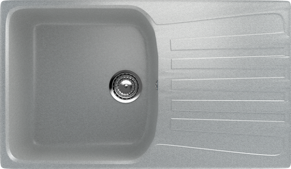Мойка прямая U203 Серый