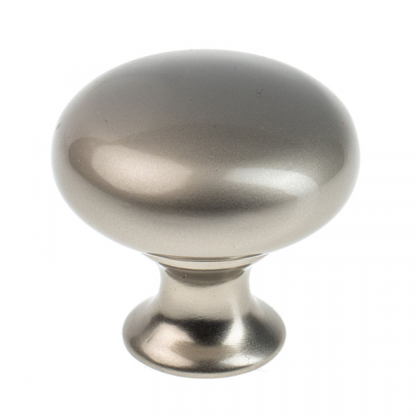 Ручка кнопка 293 Никель жемчужный