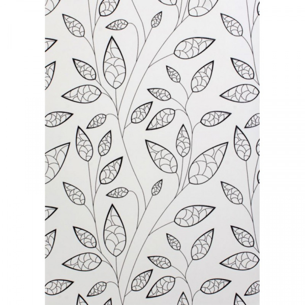 Кромка глянцевая 1х22 659 Белые листья (HG BEYAZ YAPRAK) Турция