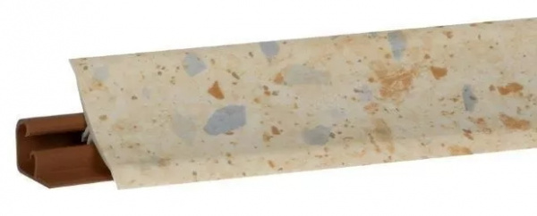 Плинтус LB-23 3м Лукка (Камешки)