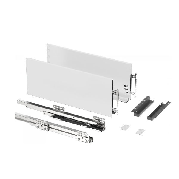 Комплект выдвижного ящика Tango Slim 199x500мм Белый