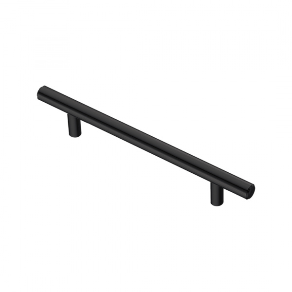 Ручка рейлинг R 3010 128 10мм Чёрный матовый