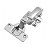 Петля вкладная 15* с доводчиком CLIP-ON 3D 52мм Unihopper 