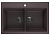 Мойка прямая Quartz Ruma 780 Трюфель
