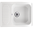 Мойка глянцевая прямая U202 Brilliant Ультра-белый