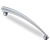 Ручка скоба S 2120 128 Хром матовый