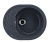 Мойка глянцевая овальная U403 Brilliant Антрацит 