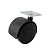 Колёсная опора 50 мм поворотная с площадкой 20 кг Чёрный MF