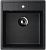 Мойка квадратная U406 Чёрный