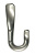 Крючок 2х рожковый N55 Никель матовый EDSON
