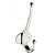 Крючок 2х рожковый KR 0320 Хром KERRON 20 кг.