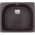 Мойка квадратная большая U408 Шоколад