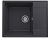 Мойка прямая Quartz Prima 605 Космос