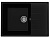 Мойка прямая Quartz Prima 700 Уголь