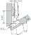 Петля угловая -30* CLIP-ON DTC STANDARD без монтажной планки 48мм