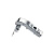 Петля 90* без пружины CLIP-ON DTC PIVOT PRO без ответ 37х45мм