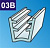 Уплотнитель F 4-03 №03В Rosla
