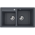 Мойка двойная U200 Антрацит