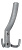 Крючок 3х рожковый 21803 Хром матовый EDSON