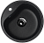 Мойка круглая U601 Чёрный