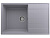Мойка прямая Quartz Prima 780 Бетон